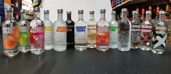 Absolut vodka flavors