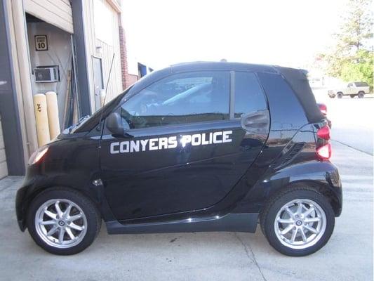 Conyers Police Department is our Sign of the week!