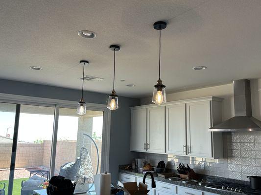 Pendant lighting