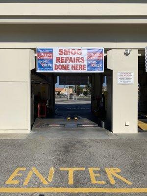 Come get your Smog Check cleared here with us today!