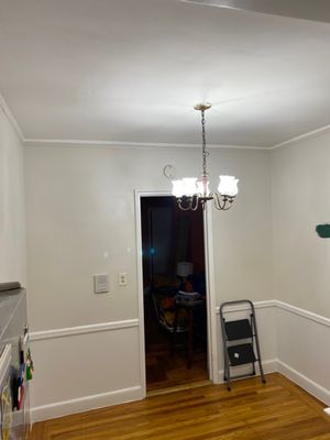 Before of dining room.