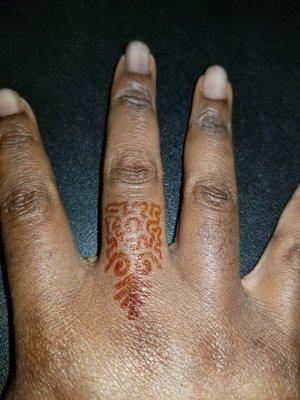 Brown henna