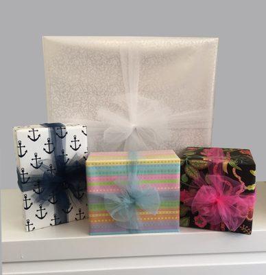 Beautiful complimentary gift wrapping and daily shipping at low rates!