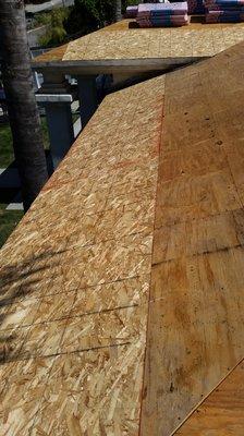 Beautiful home reroof. P-A  roof tear off and dry rot replacement.