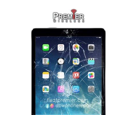 Same Day iPad Repairs, select models, only $95 for digitizer repair (glass only).