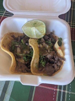 Asada tacos