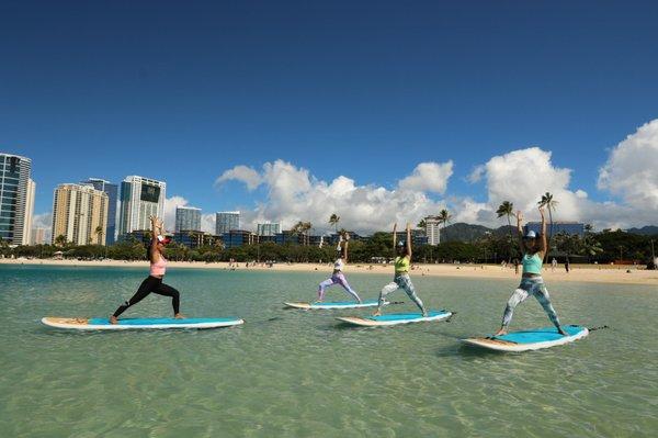 SUP Yoga Class