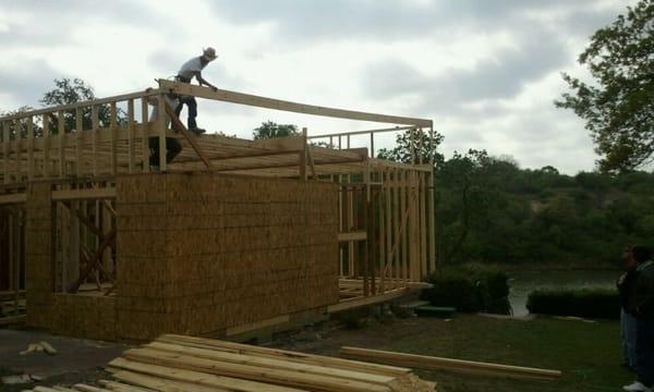 Framing a new Roof