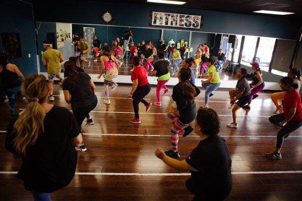 Zumba Orange County Morning Class with Teo Reyes.