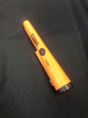 I also carry the Garrett Pro Pointer. 4 depth setting's submersible and has a light. Settings for tone or vibrate.