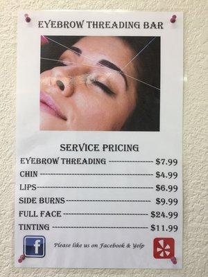 Service Pricing