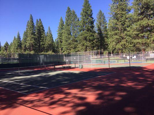 Tennis courts