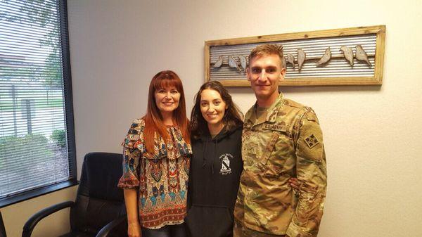 We love our military clients.  Finding them the right home was lots of fun.