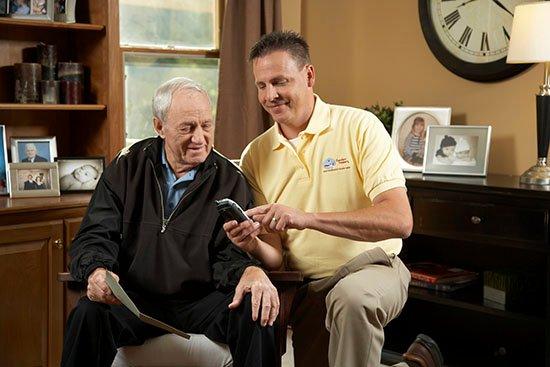 We provide options for 24-hour home care and part-time home care.