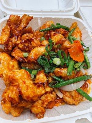 Orange chicken