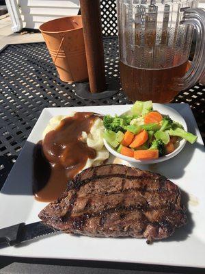 8oz strip steak