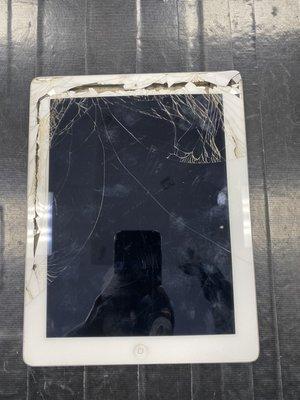 Cracked iPad repair