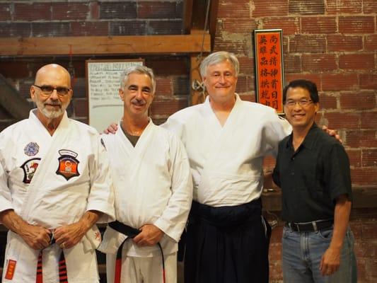 Kenpo, Aikido, and Bagwa all have influences in the training at Petaluma Academy of Martial Arts (PAMA).