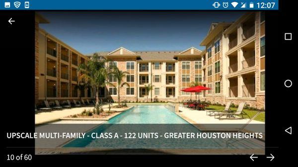 UPSCALE MULTI-FAMILY - CLASS A - 122 UNITS - GREATER HOUSTON HEIGHTS - 2