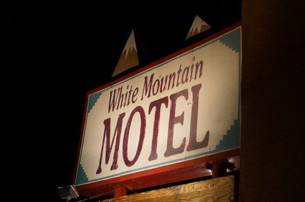 Motel sign - Night View