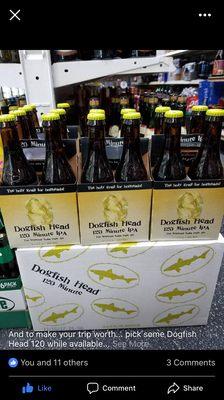 we got some dogfish 120 minutes