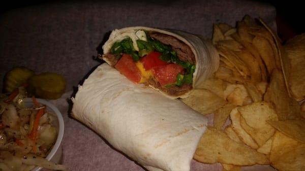 Steak and cheese wrap