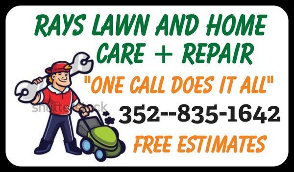 Rays Lawn and Home Care Repair