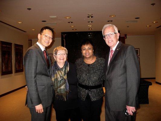 This is. My Best Photo. Of ALA With Ann Symons And Robert Newlen