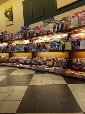 Lots of magazines to choose from!