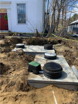 Fred Nava: Septic Tank Installation