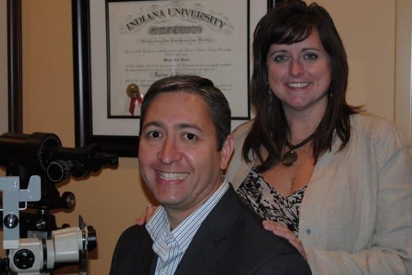 Dr. Scott Hieneman and his wife Dr. Stacy Davis