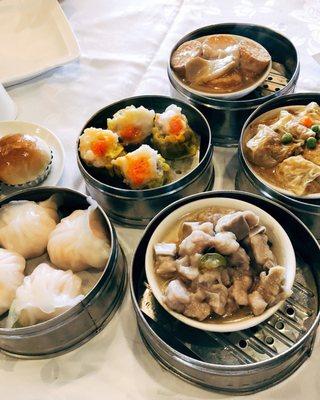 Assorted dim sum