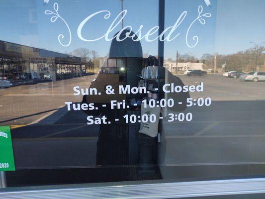 Closed. Just missed them. Ugh. Hate the one in Jones valley closed