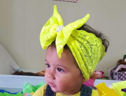 Hermosas headbands para bebes y niñas