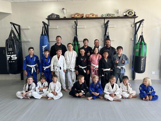 Kids Brazilian Jiu Jitsu classes. Tues/Thursdays 4:30pm