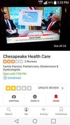 Chesapeake Health Care Clinic * MePC Maintaining and Being An Active Citizen Doing my Civic and Social duties * 2019