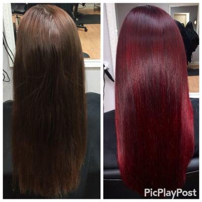 New red for my new client!