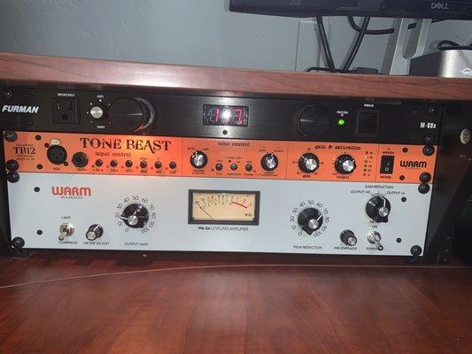 Warm Audio TB12 Pre Amp and WA-2A Leveling Amplifier