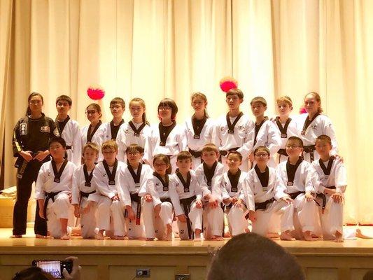 Taekwondo Demonstration at IS201 Dyker Heights Brooklyn NY