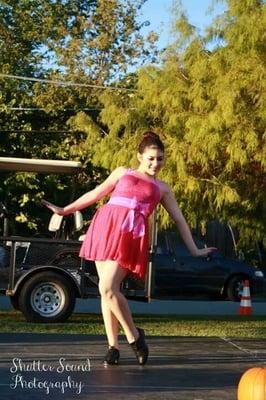 Senior Company Member Gracie Rodriguez performing at Mesquite Pumpkin Fest 2013.