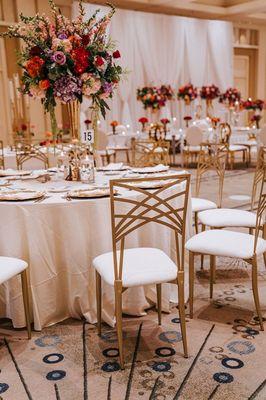 Gold crisscross chairs, crisscross chair, cheap rental