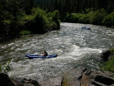 Kayaking on the Grande Ronde