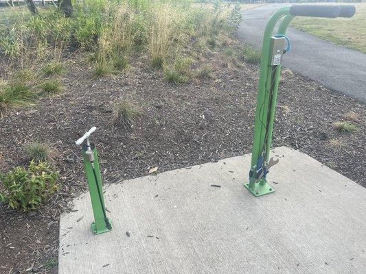 Tools and air pump for bikes!