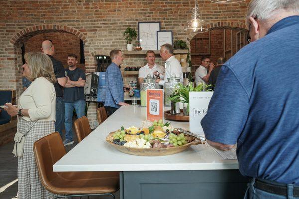 community kitchen during an event