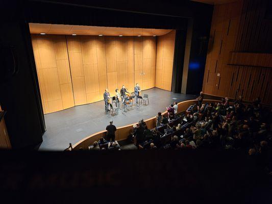 2/18/2024 - Harlem Quartet (who just won a Grammy) performance started with a stunning piece by Jessie Montgomery (2024 Grammy winner).