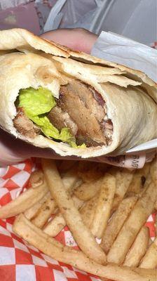 Beef Shawarma Wrap