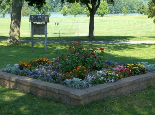 Garden outside