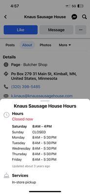 Knaus Sausage House