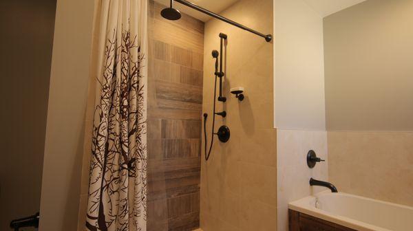 Full home design and remodel: Master bath.