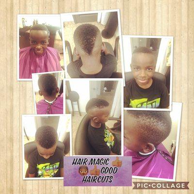 Boys haircut